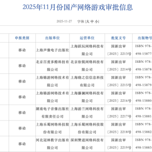 最新游戏版号来了！这些上市公司有收获