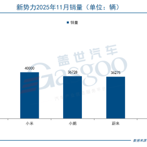 新势力11月销量“战报”：鸿蒙破8万创新高，银河单月超13万