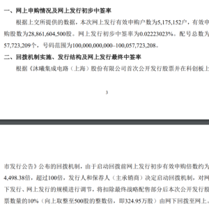 比摩尔线程还难抢，又一国产GPU股将登陆！中签率最新出炉，发行价104.66元/股 ...